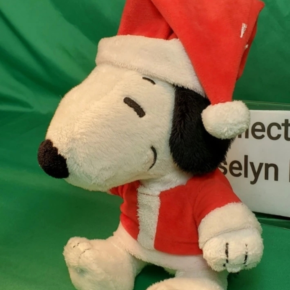 Hallmark Other - Peanuts Christmas Santa Snoopy Holiday Plush Figure Toy Hallmark Used